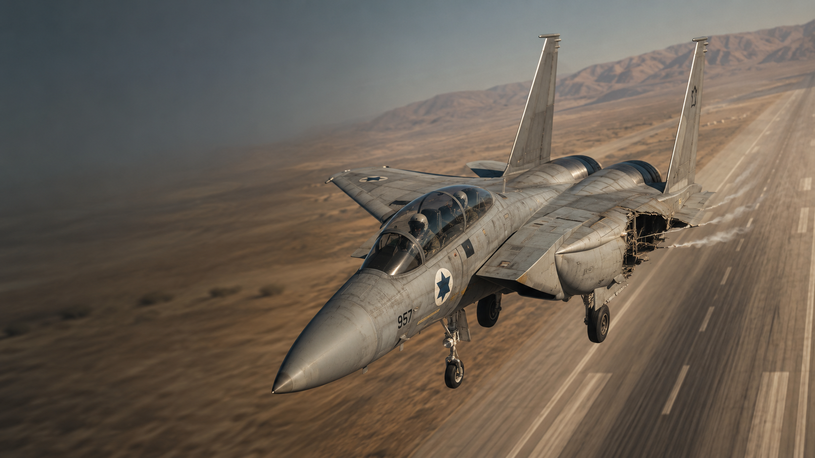 The F-15 That Landed With One Wing