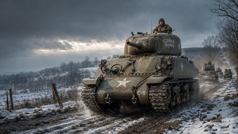 Cobra King: The First American Tank Into Bastogne