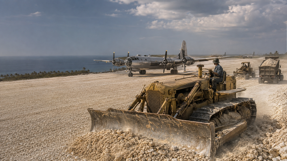 How the Seabees Turned Tinian Into a B-29 Superbase