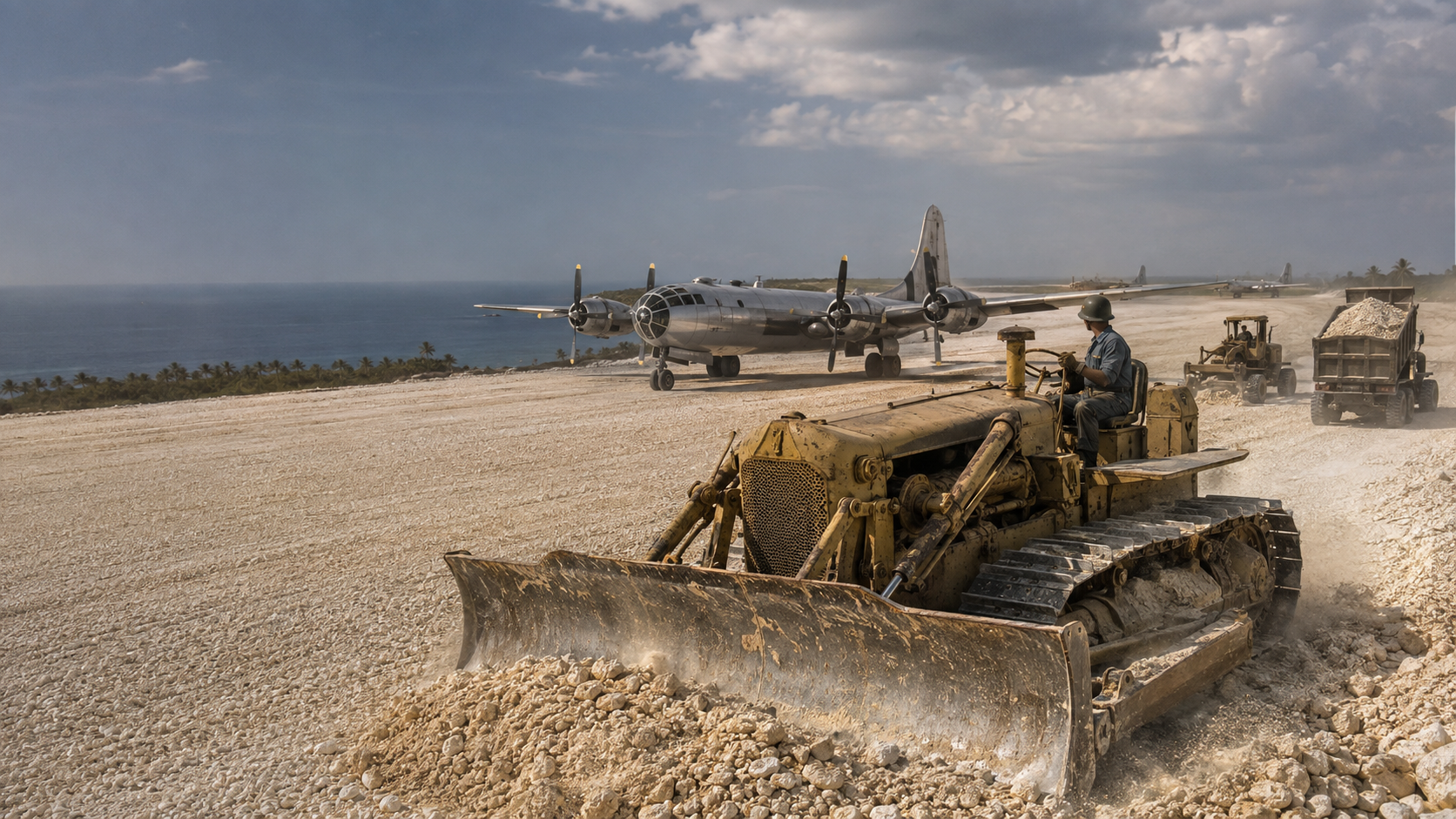 How the Seabees Turned Tinian Into a B-29 Superbase