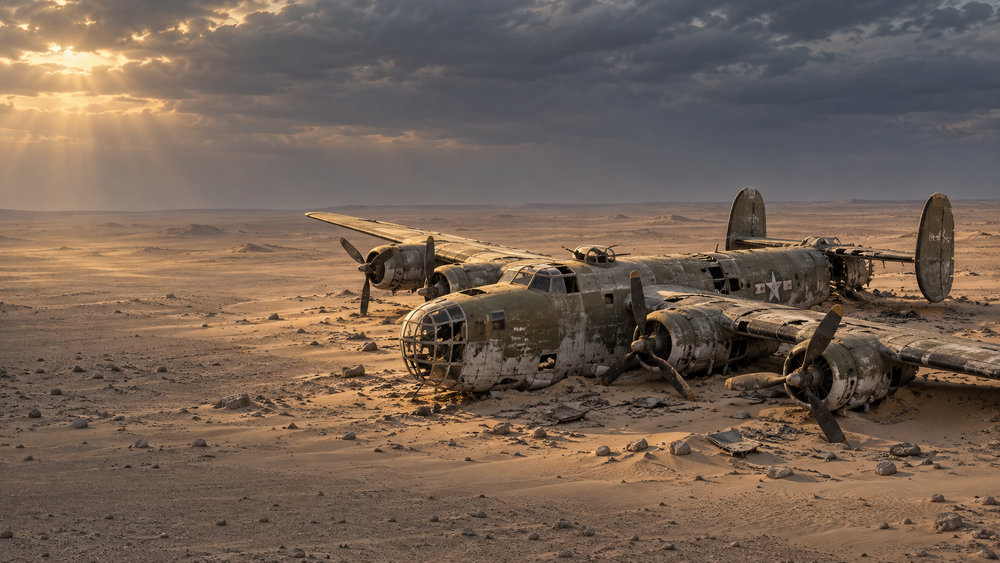 The B-24 That Vanished Into the Sahara: The Lost Crew of Lady Be Good