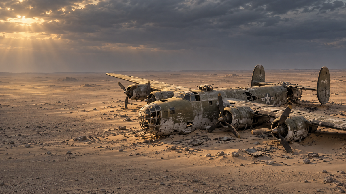 The B-24 That Vanished Into the Sahara: The Lost Crew of Lady Be Good