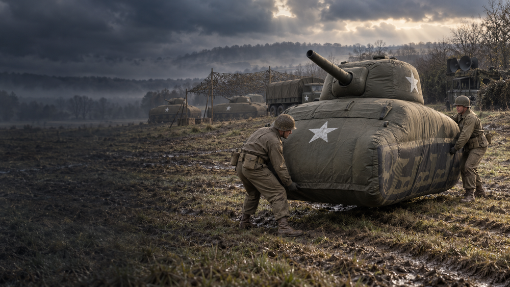 The Ghost Army: How Inflatable Tanks and Sound Effects Fooled the Germans