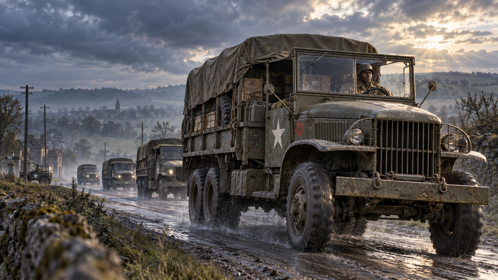 The Red Ball Express: The Truck Convoys That Kept the Allied Advance Moving