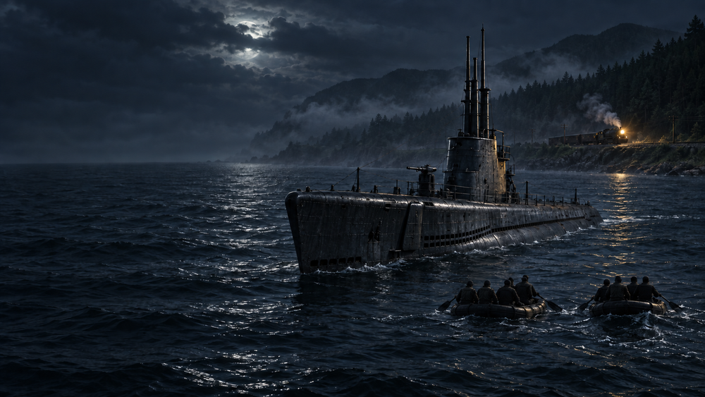 The Submarine Crew That Blew Up a Train: USS Barb’s Secret Shore Raid