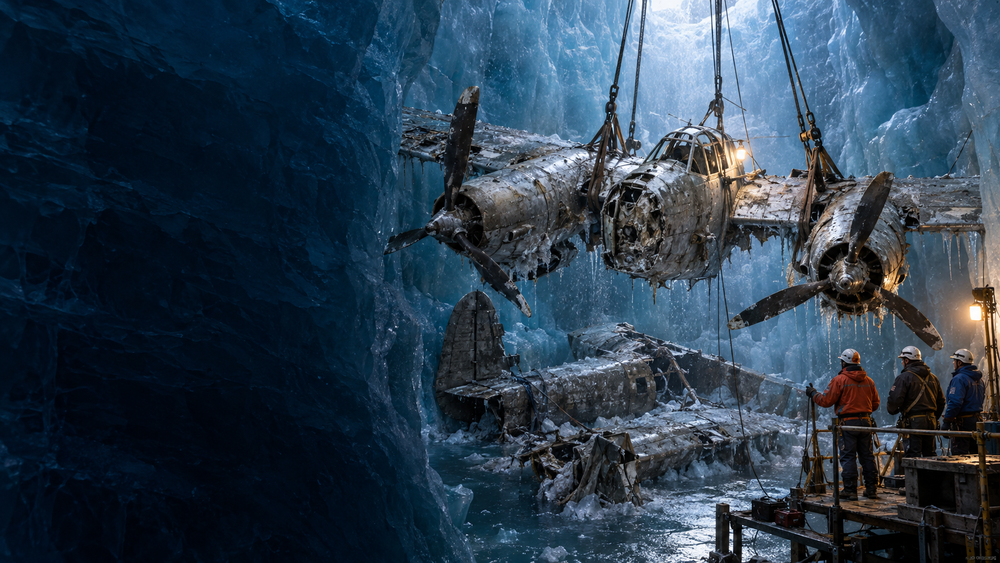 The P-38 Buried Beneath 268 Feet of Ice: The Recovery of Glacier Girl